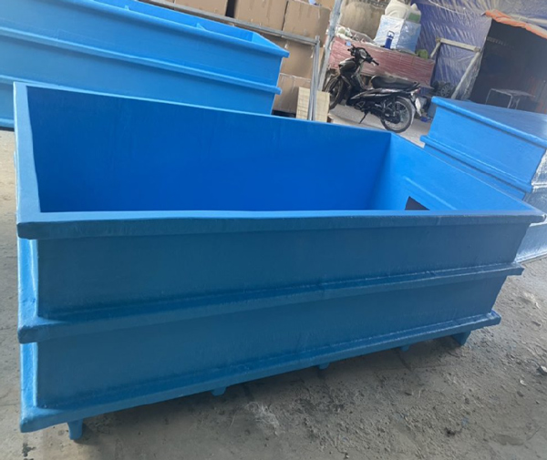 Cần dùng bồn composite FRT để nuôi thủy sản
