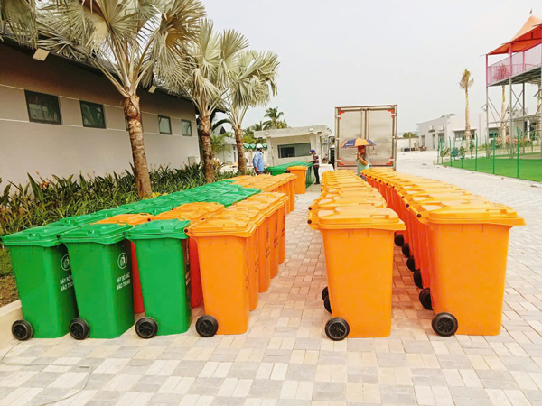 Bảo quản và vệ sinh thùng rác nhựa composite tốt nhất