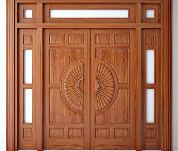 Cửa thép vân gỗ cách âm cách nhiệt tốt không