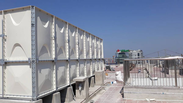 Một số ưu điểm của bồn composite lắp ghép