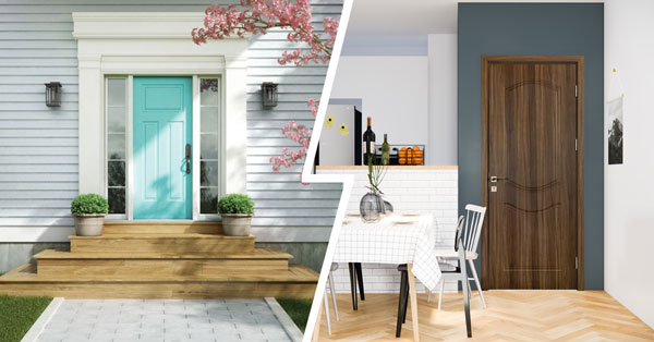 Dùng cửa nhựa composite trong nhà và ngoài trời như thế nào