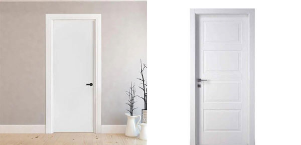 Cửa nhựa composite màu trắng phù hợp với thiết kế như thế nào