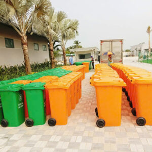Bảo quản và vệ sinh thùng rác nhựa composite tốt nhất